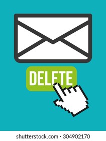 Email digital design, vector illustration 10 eps graphic