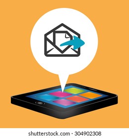Email digital design, vector illustration 10 eps graphic
