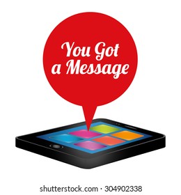 Email digital design, vector illustration 10 eps graphic