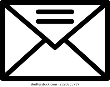 icono de tarjeta de identificación de documento de correo electrónico para descargar