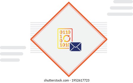 Email And Document Security Solutions Icon