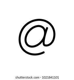 Email dog icon