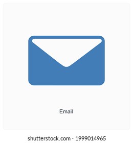 Konzept des E-Mail- oder Umschlagbildes