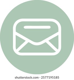 Email Envelope Icon Depicting Communication, Perfect for Professional and Business Use