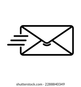 Illustration von Vektorvorlagen für E-Mails, Envelope-Symbole