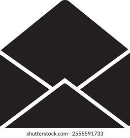 Email envelope icon with marker new message isolated on transparent background. Render email notification heart missed with letters, check mark, paper plane and magnifying glass.
