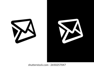 Icono de sobre de correo electrónico Comunicación simple