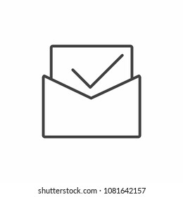 Email, envelope icon vector