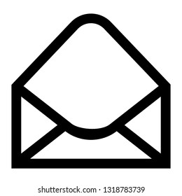 Email and Envelope icon vector - Vector
