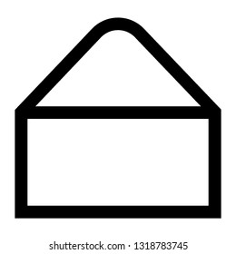 Email and Envelope icon vector - Vector