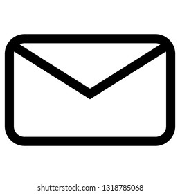 Email and Envelope icon vector - Vector