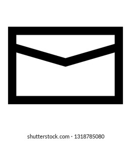 Email and Envelope icon vector - Vector
