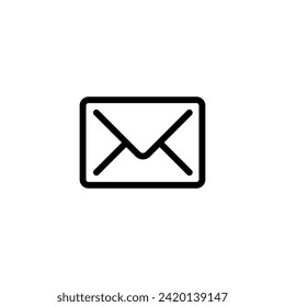 Email envelope icon. email icon. E-mail icon vector