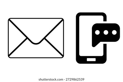 Diseño de Vector de icono de sobre de correo electrónico