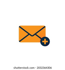 Email envelope icon vector illustration