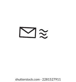 E-Mail-Briefumschlag, Vektorgrafik 
