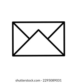 Ilustración vectorial de iconos de envoltura de correo electrónico