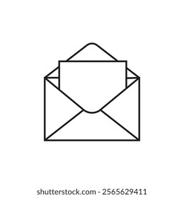 Email envelope icon vector illustration
