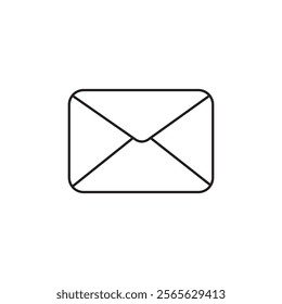 Email envelope icon vector illustration