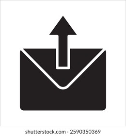 Email envelope icon vector illustration