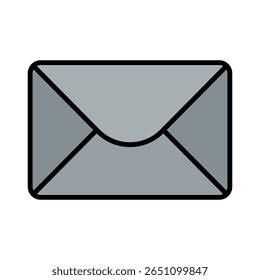 ilustração de vetor de ícone de envelope de email