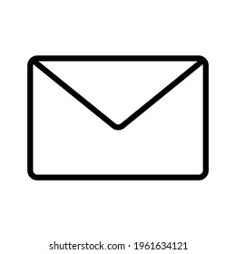 Email, envelope, inbox icon vector image. Can also be used for customer support and UI. Suitable for use on web apps, mobile apps and print media.