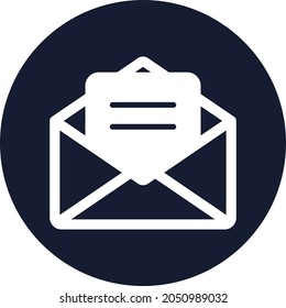 Email envelope Isolated Vector icon which can easily modify or edit

