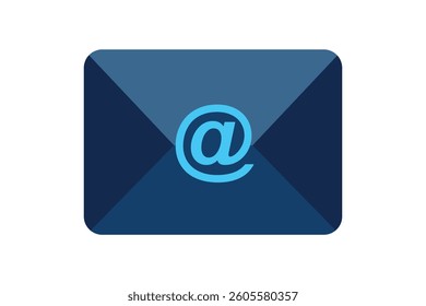 Email Envelope Symbol for Apps, email envelope icon, electronic mail symbol, envelope email vector, business mail illustration