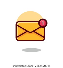 Email envelope vector icon .