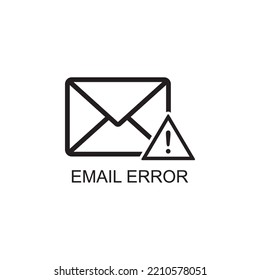 Email Error Icon , Message Icon