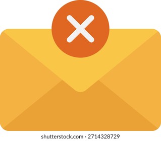 Error de correo electrónico: icono de correo no enviado