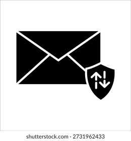 Email Exchange Icon: Send and Receive Message