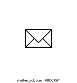 Email filled closed envelope icon vector modern illustrator web mobile design