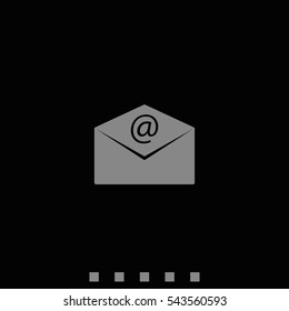 Email flat icon.