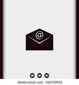 Email flat icon.
