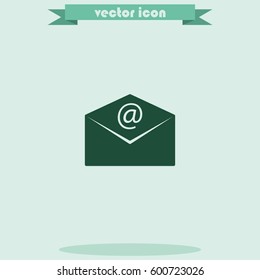 Email flat icon.
