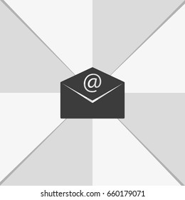 Email flat icon.