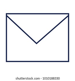 Email Flat minimal Icon vector