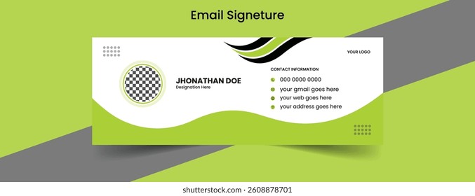 email footer and personal Business Mobile Corporate EMAIL signature design
