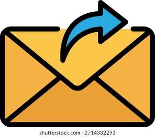 Email Forwarding Icon: Send and Share Messages