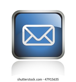 e-mail glossy icon