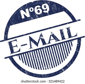 Email grunge stamp