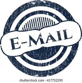 Email grunge style stamp