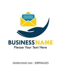 email guard logo template illustration