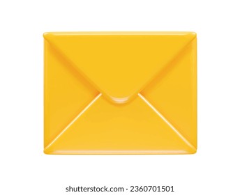 Email icon 3d element illustration