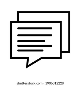 Email icon. The contact message sends a flat isolated letter on a white background