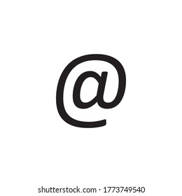 icono de correo electrónico, vector de icono de contacto