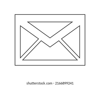 Email icon creative design vector template