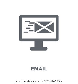 Email icon. Email design concept from Communication collection. Simple element vector illustration on white background.
