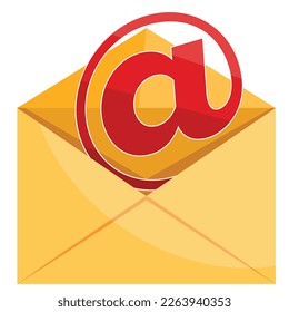 E-Mail-Symboldesign, Vektorgrafik 